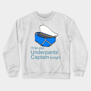 Underpants Captain Crewneck Sweatshirt